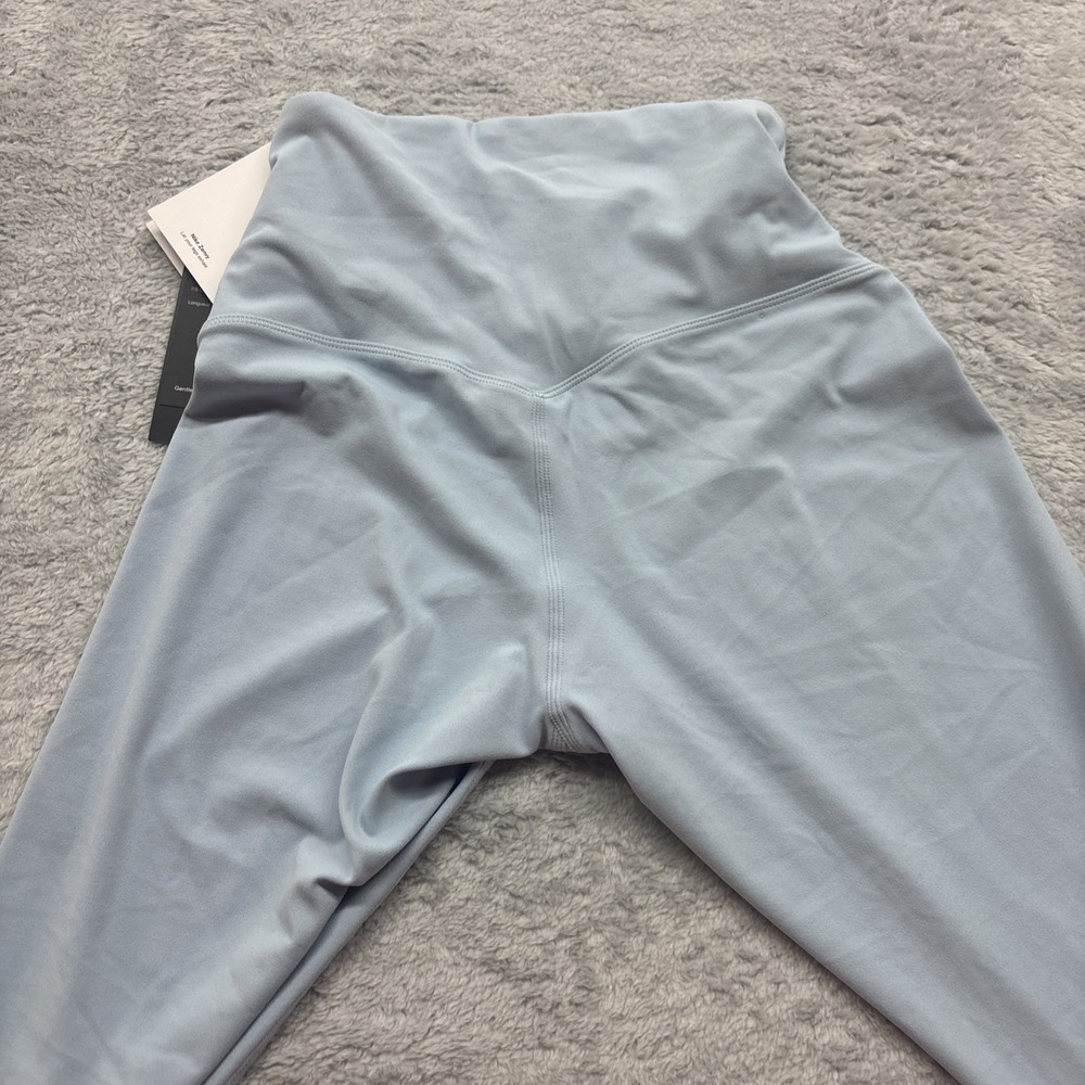 Nike‎ Zenvy Dri-FIT High Rise 7/8 Leggings Light Blue Womens XS FN4095-440 - Picture 7 of 7